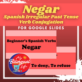 Negar - Spanish Irregular Past Tense Verb Conjugation - Go