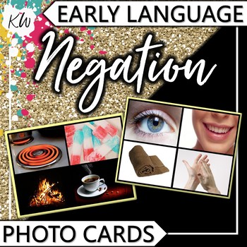 Preview of Negation Speech Therapy Flashcards