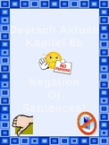 Negation of sentences in German
