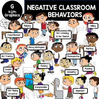 bad classroom behavior cartoon