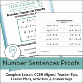 Number Sentence Proofs | Negative Numbers