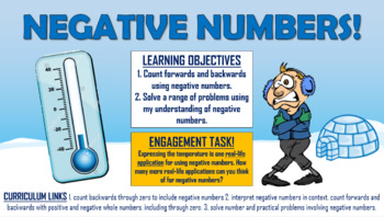 Preview of Negative Numbers!