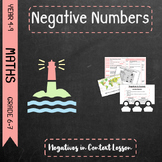 Negative Numbers - Negatives in Context Lesson