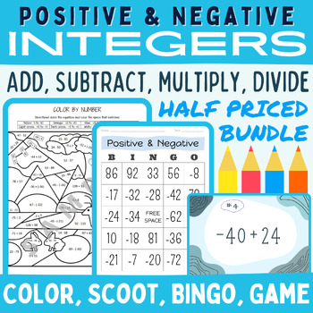 Positive and Negative Number Game