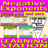 Negative and Zero Exponents - Learning Station BUNDLE