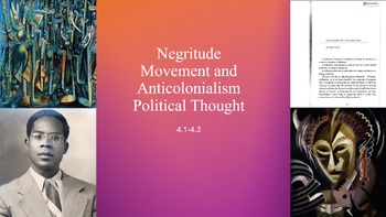 Preview of Negritude Movement and Anticolonialism AP African American Studies Unit 3