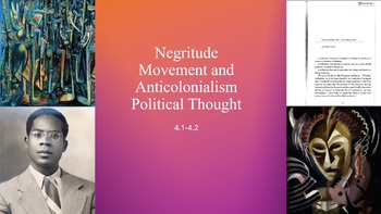 Preview of Negritude Movement and Anticolonialism AP African American Studies Unit 4