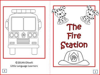 ESL Activity: Fire Station and Concept Development + ELL Newcomers