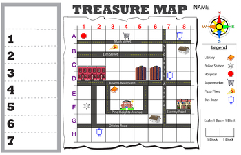Preview of Neighborhood Treasure Map