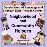Neighborhood and Community Helpers ESL Vocabulary ESL Newc