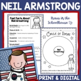 Neil Armstrong Biography Activities | Easel Activity Dista