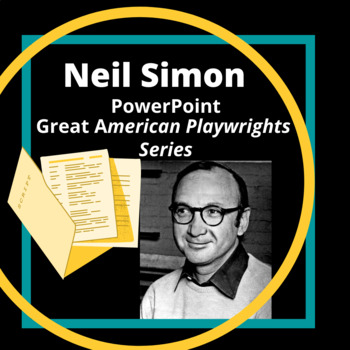 Preview of Neil Simon Introduction PowerPoint