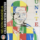 Nelson Mandela Collaboration Poster - Fun Black History Month Activity!