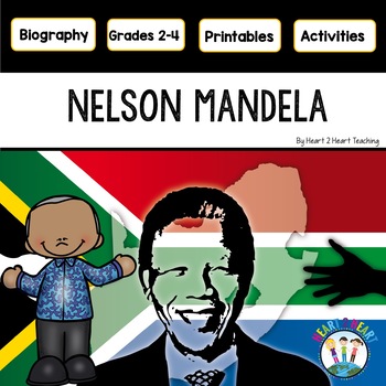 Preview of Nelson Mandela Activities Passages & Worksheets Black History Month Civil Rights