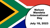 Nelson Mandela International Day July 18 2023 - updated!