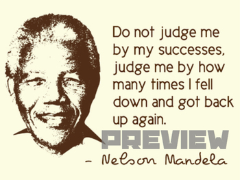 Details about   Nelson Mandela on Freedom and Respect Classroom Poster Motivational  Print 12x18