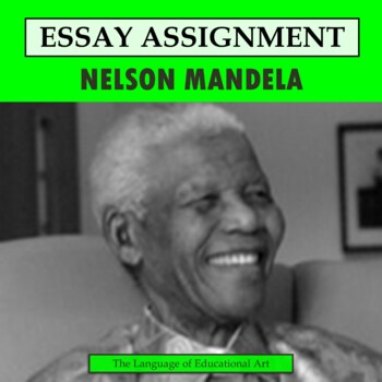 Preview of Nelson Mandela Research Organizer & Paper Assignment — Civil Rights — CCSS