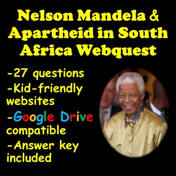 Preview of Nelson Mandela and Apartheid in South Africa