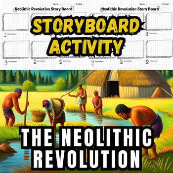 Preview of Neolithic Revolution Storyboard FREE