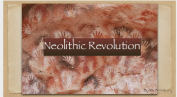 Preview of Neolithic Revolution Vocabulary Slides and Quiz