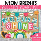 Neon Brights Back To School Bulletin Board Kit
