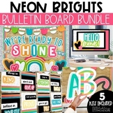 Neon Brights Bulletin Board Bundle | Back to School Classr