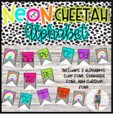 Neon Cheetah Alphabet