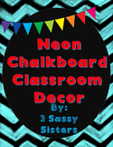 Neon Complete Classroom Decor Set