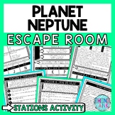 Neptune Escape Room Stations - Reading Comprehension Activ