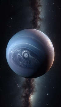 Preview of Neptune's Mystique: Planet Poster