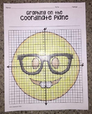 Nerd Face EMOJI (Graphing on the Coordinate Plane/ Mystery