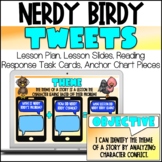 Nerdy Birdy Tweets | Theme | Lesson Plan & Slides | Readin