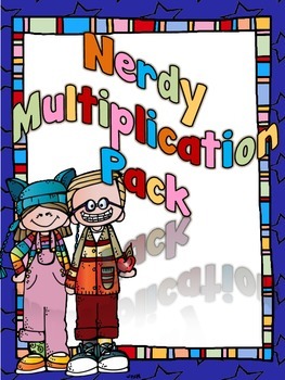 Preview of Nerdy Multiplication Pack