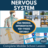 Nervous System Complete 5E Lesson Plan