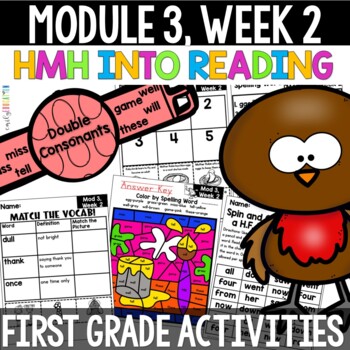 Preview of Have you Heard the Nesting Bird? Module 3 Week 2 HMH Into Reading 1st Grade