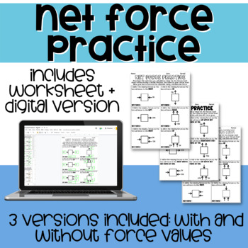 Preview of Net Force Practice