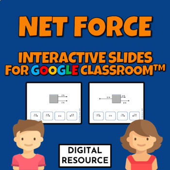 Preview of Net Force Science Interactive Digital Game Google Classroom Digital Resource