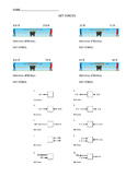 Net Force Worksheet | Teachers Pay Teachers