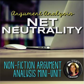 Preview of Net Neutrality Nonfiction Argument Analysis