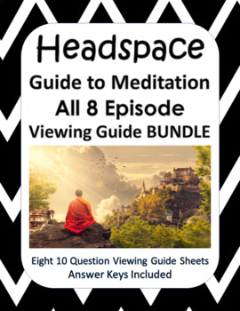 Preview of Netflix Headspace Guide to Meditation (2021) ALL 8 Episode Viewing Guide BUNDLE
