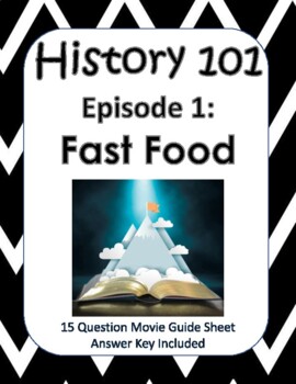 Preview of Netflix History 101 - Episode 1: Fast Food Viewing Guide - Google Copy Included