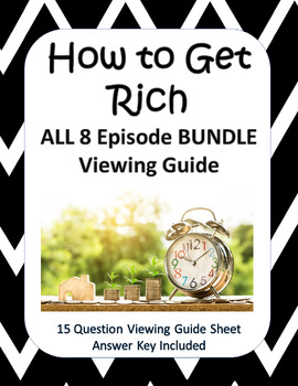 Preview of Netflix How to Get Rich All 8 Episode Guide BUNDLE -Digital Copy Included