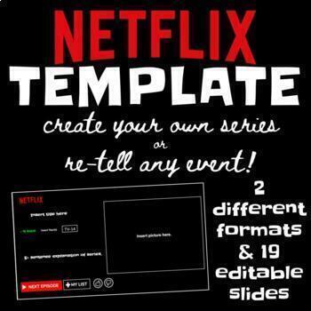 Preview of Netflix (Inspired) Series Template