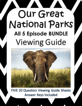 Preview of Netflix Our Great National Parks 2022 All 5 Episode Guide BUNDLE Google Copy Too