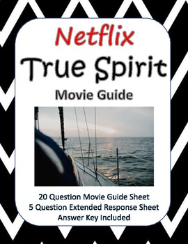 Preview of Netflix True Spirit Movie Guide (2023) Google Copy Included