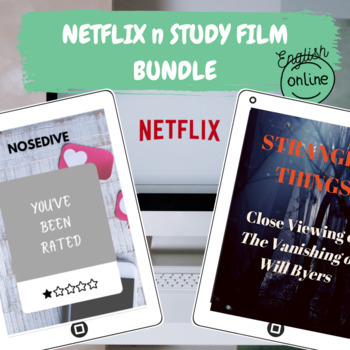 Preview of Netflix n Study Film - Back to School Film Units on Stranger Things & Nosedive
