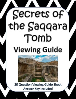 Preview of Netflix Secrets of the Saqqara Tomb (2020) Viewing Guide - Google Copy Included