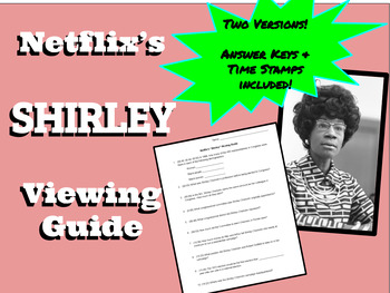 Preview of Netflix's SHIRLEY Movie Guide--Shirley Chisholm's Presidential Campaign 1972