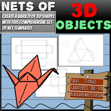 Nets of 3D Objects | Create a variety of 3D shapes