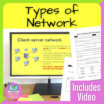 Preview of Network Types Lesson